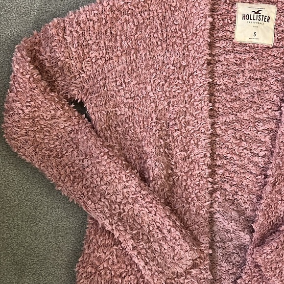 Super Fuzzy Rosegold Cardigan - Picture 5 of 6